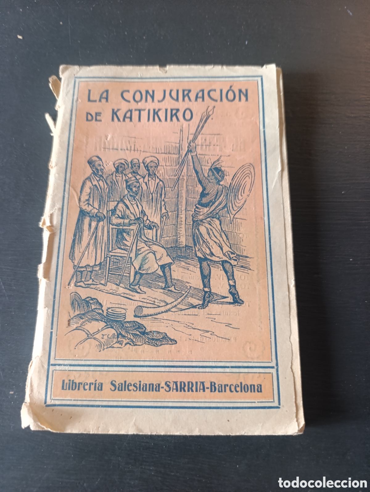 Libros antiguos: La Conjuraci&oacute;n de Katikiro. Librer&iacute;a Salesiana