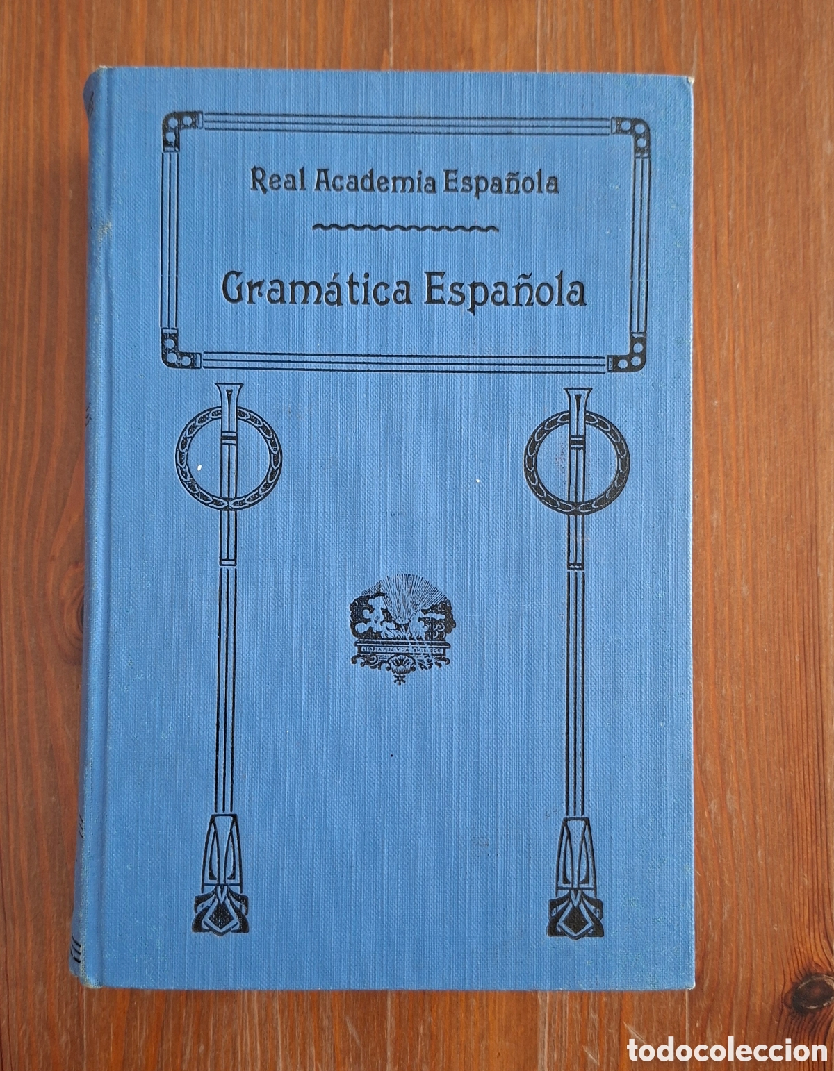 Libros antiguos: Gram&aacute;tica de la Lengua Espa&ntilde;ola &ndash; Real Academia Espa&ntilde;ola (1924)