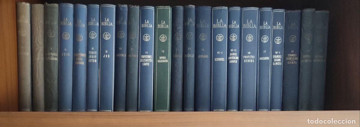 Libros antiguos: Biblia de Montserrat per Dom Bonaventura Ubach