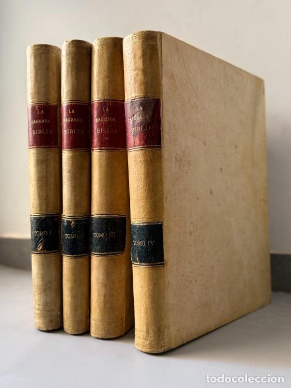 Libros antiguos: La Sagrada Biblia. F&eacute;lix Torres Amat - Editorial Montaner y Sim&oacute;n, 1883-1884