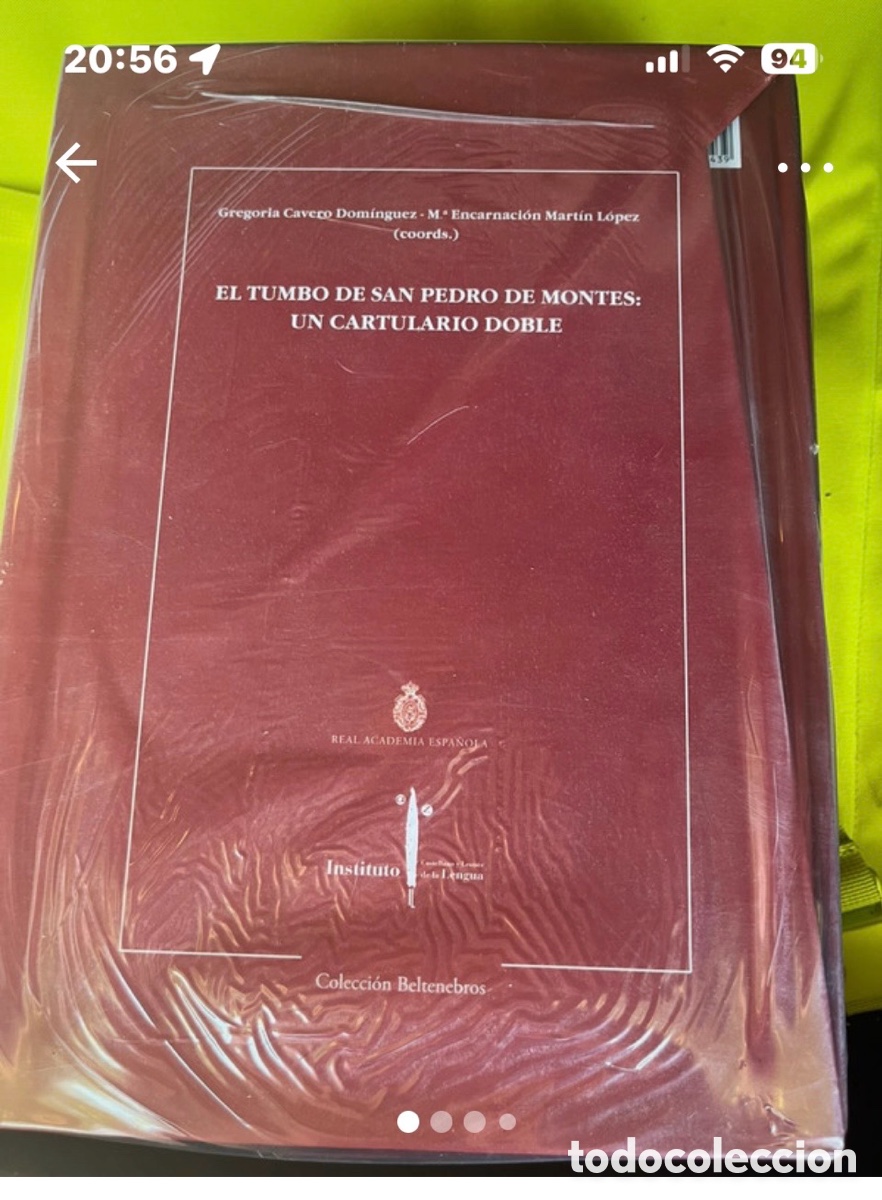Libros antiguos: El tumbo de San Pedro De Montes