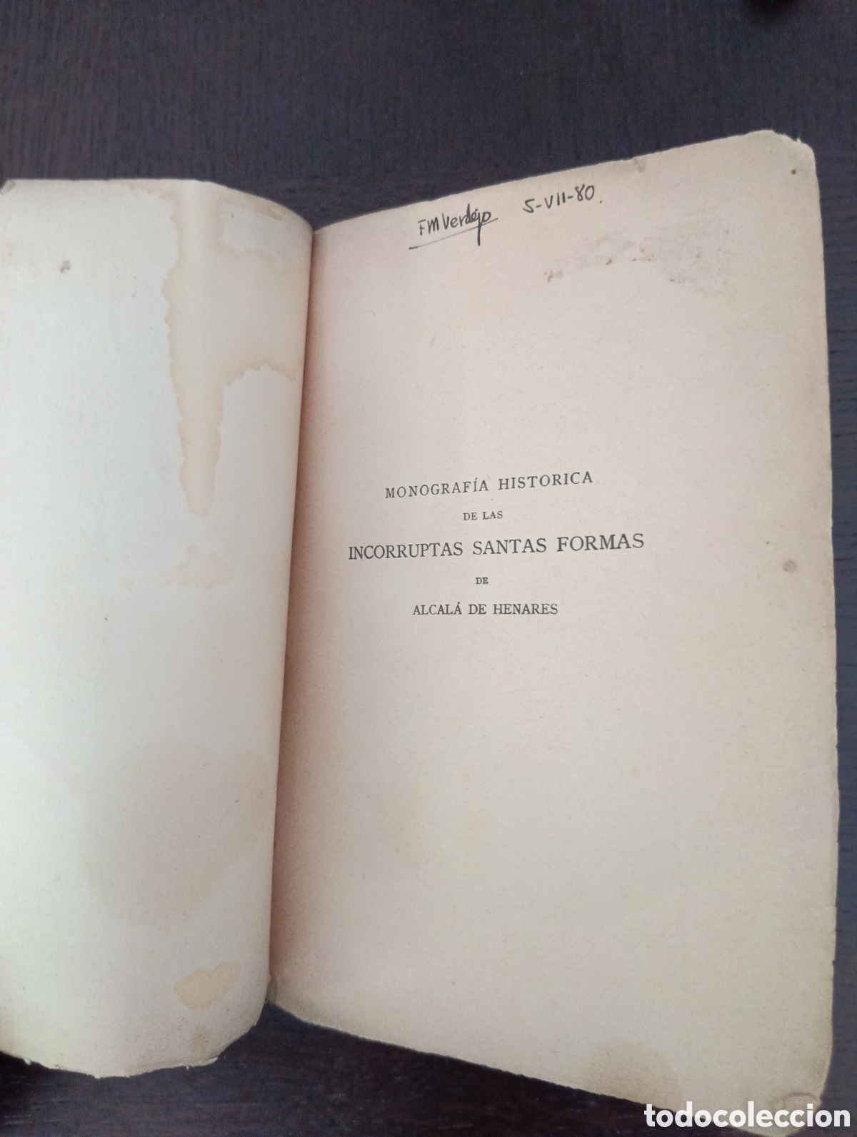 Libros antiguos: Incorruptas santas formas - Foto 4