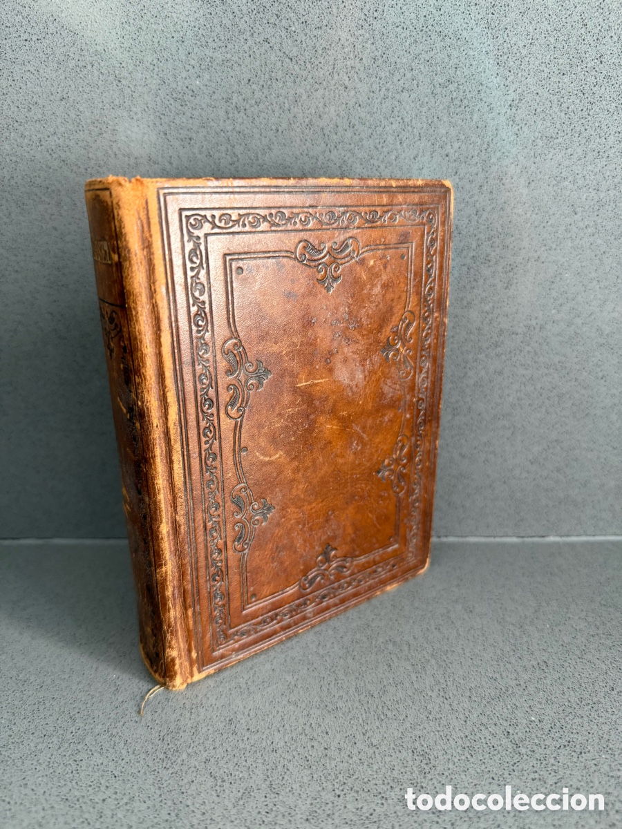 Libros antiguos: a&ntilde;o 1909 - MISAL ROMANO ENCUADERNACION CUERO SEDA - JUANA DE ARCO - PIO X - GRABADOS