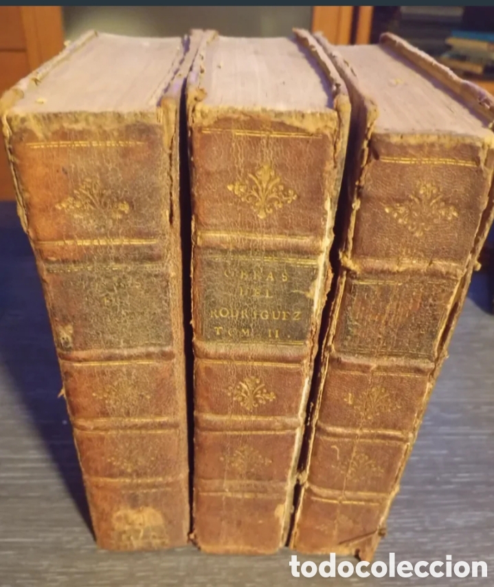Libros antiguos: Raro. En castellano! 1631 Obra completa de 3 tomos. Alfonso Rodr&iacute;guez