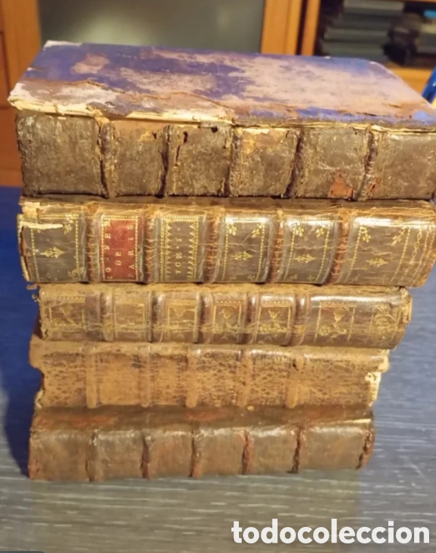 Libros antiguos: Oportunidad! 5 libros del siglo XVIII