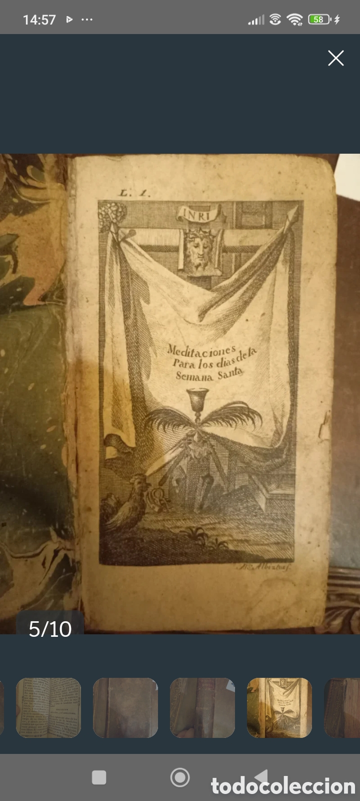 Libros antiguos: 1784 Libro de Fray Luis de Granada - Foto 4