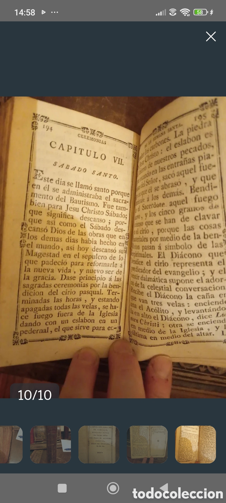 Libros antiguos: 1784 Libro de Fray Luis de Granada - Foto 8