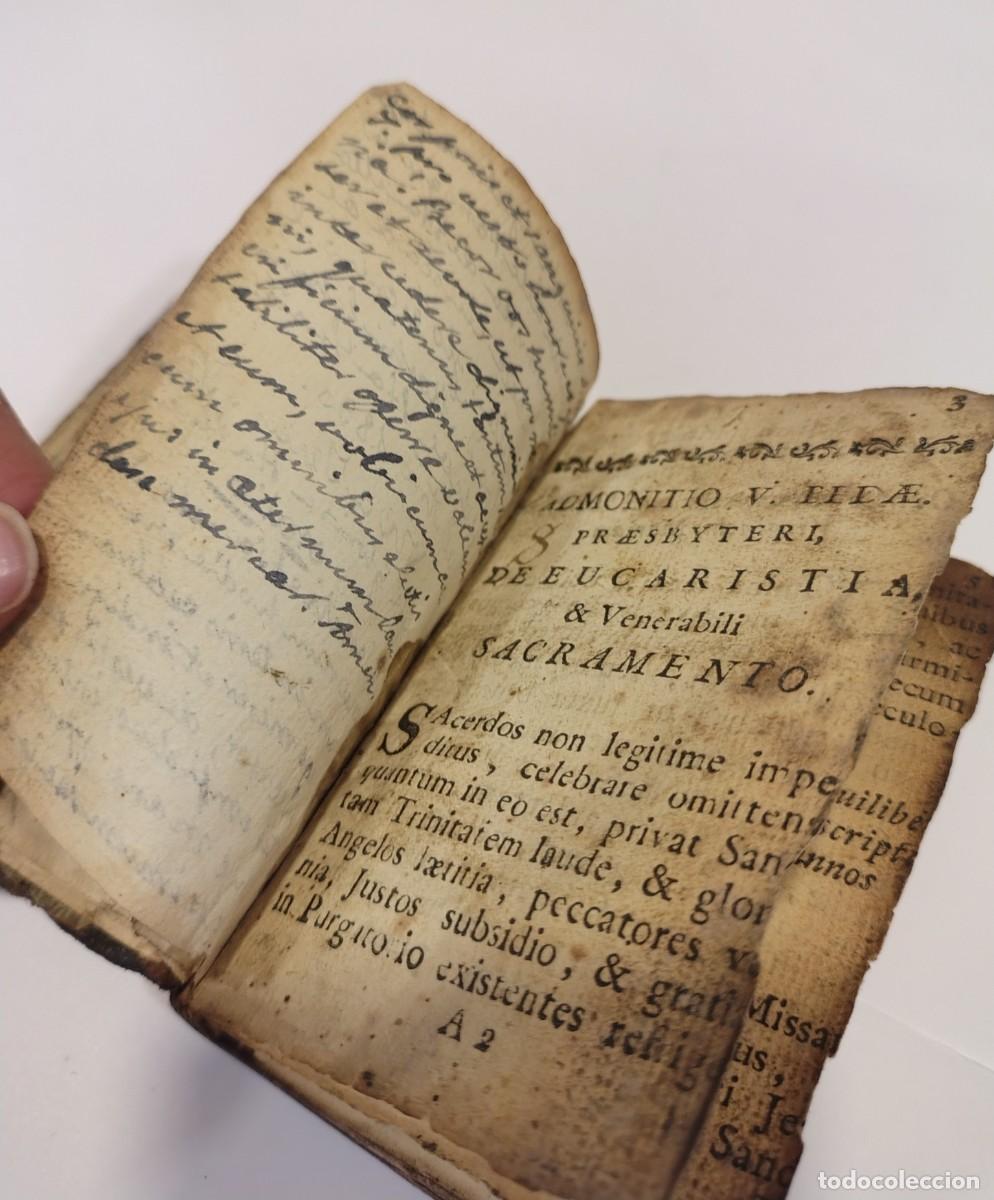 Libros antiguos: Libro Antiguo S. XIX/XX: Oraciones de Preparaci&oacute;n para la Misa (Lat&iacute;n) - Edici&oacute;n Sacerdotal. LBC713