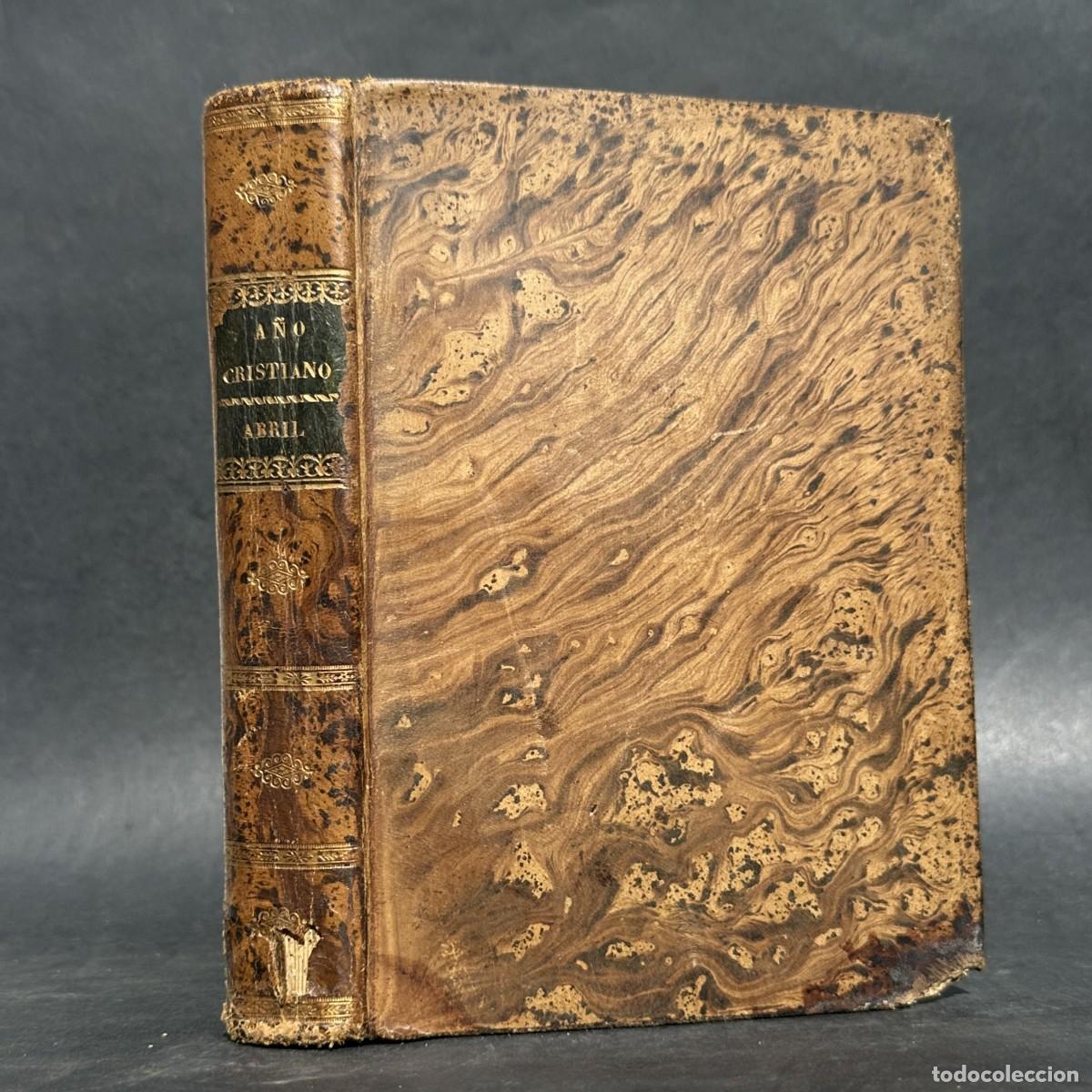 Libros antiguos: 1818 - San Francisco de Paula - San Vicente Ferrer - Santo Toribio - Vida de los Santos de Abril