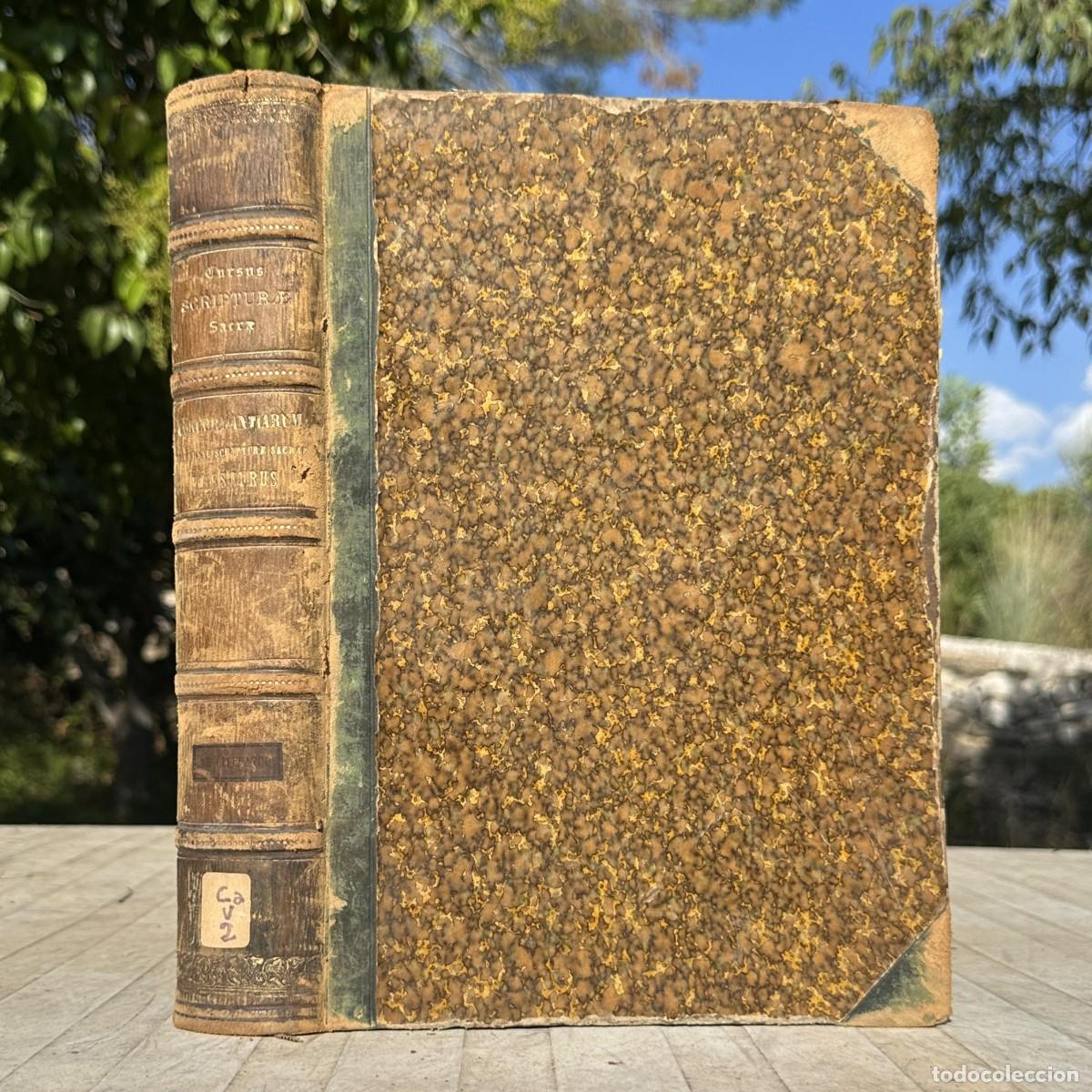 Libros antiguos: XIX - CONCORDANCIAS DE LA BIBLIA - CONCORDATIARUM UNIVERSAE SCRIPTORAE SACRAE THESAURUS