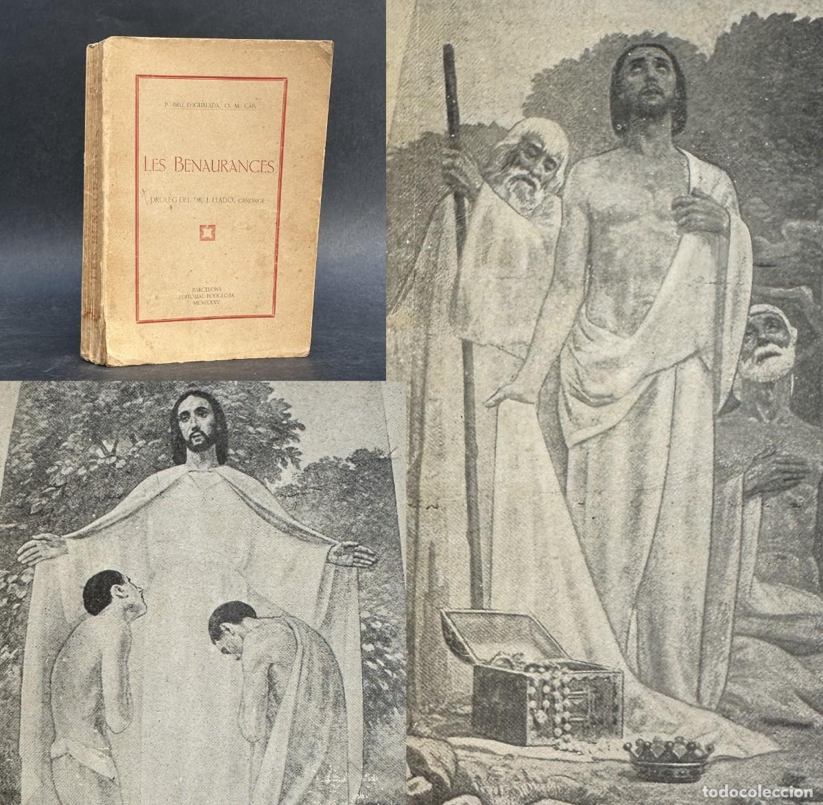 Libros antiguos: A&Ntilde;O 1935 - LES BENAURANCES - P. BRU D'IGUALADA - CAPUCHINOS - LAS BIENAVENTURANZAS