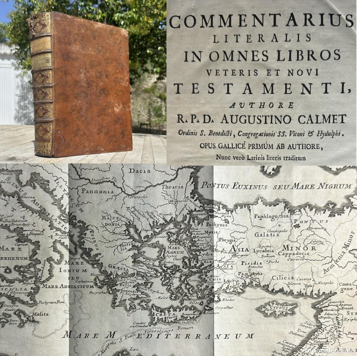 Libros antiguos: A&Ntilde;O 1736 - COMMENTARIUS LITERALIS IN OMNES LIBROS... - COMENTARIOS AL NUEVO TESTAMENTO - EVANGELIOS
