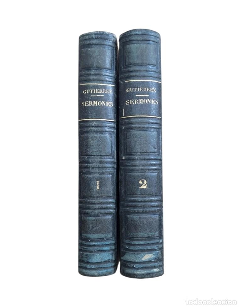 Libros antiguos: Guti&eacute;rrez, Luis.- SERMONES PREDICADOS
