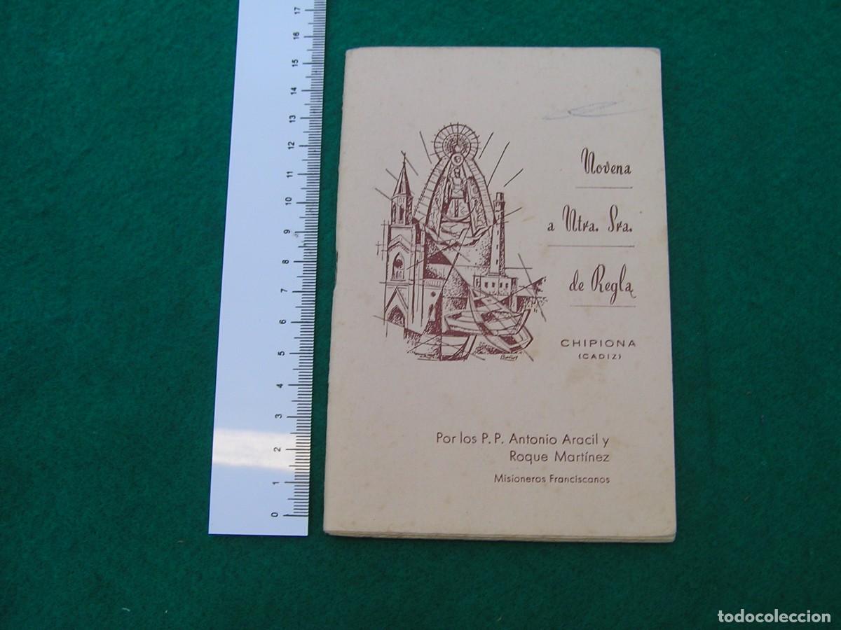 Libros antiguos: Librito Novena a Nuestra Se&ntilde;ora de Regla, Chipiona, C&aacute;diz. Misioneros Francisc. Reedici&oacute;n A&ntilde;o 1981