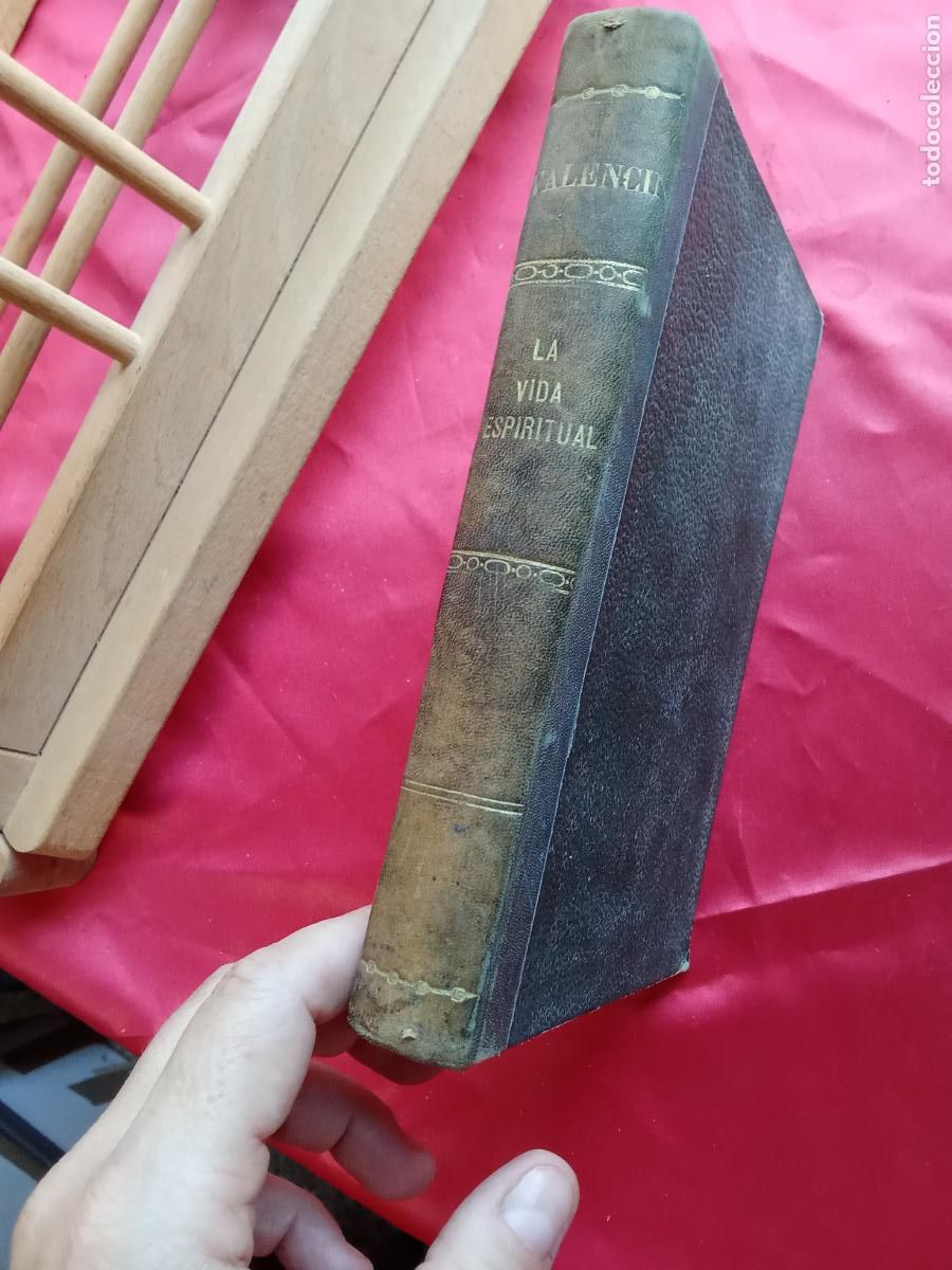 Libros antiguos: Vida interior del cristiano. Ambrosio de Valencia 1897 L.17332-1172