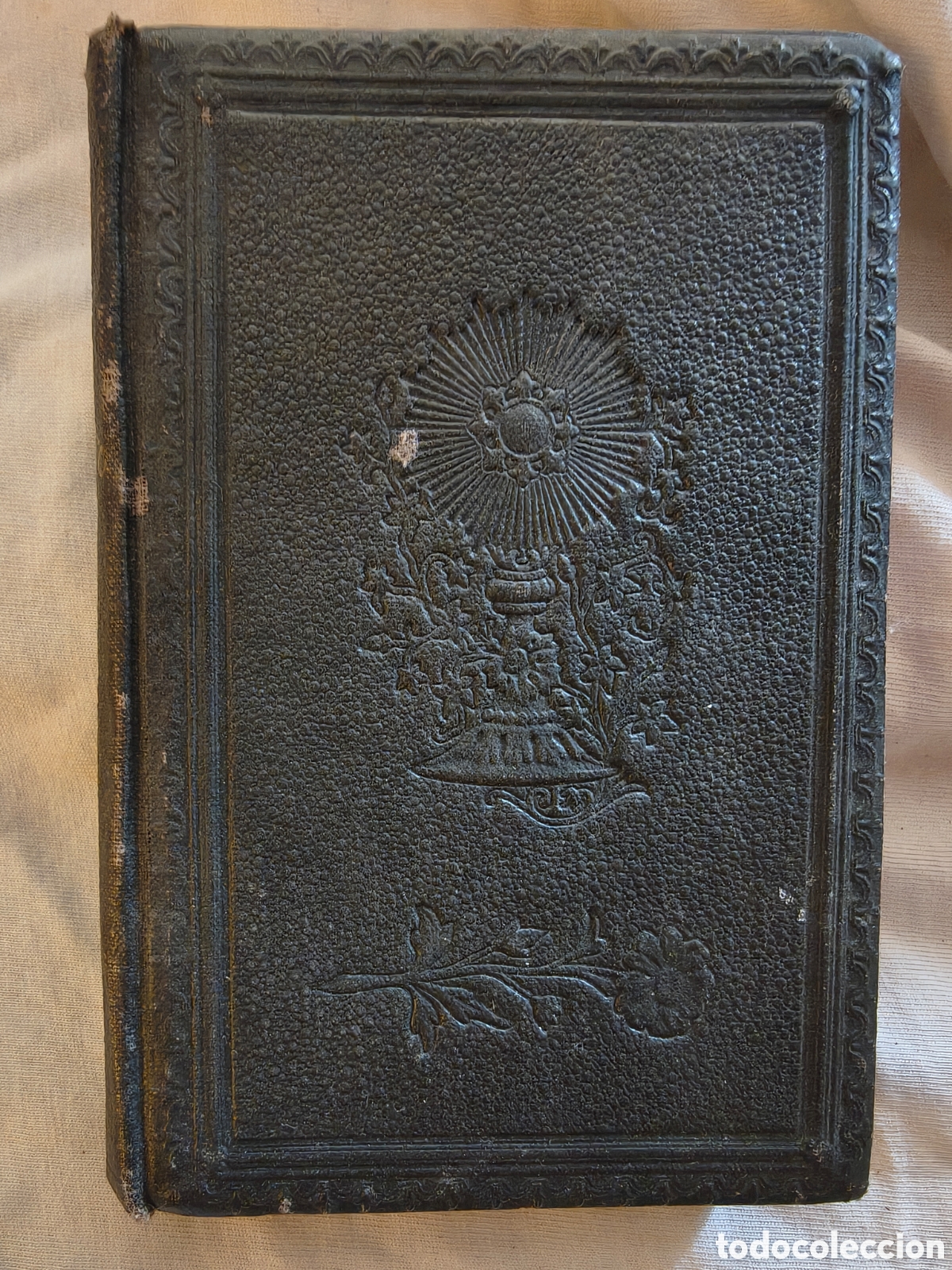 Libros antiguos: MES EUCAR&Iacute;STICO &ndash; F. JAVIER LERCARI S.J. &ndash; BARCELONA 1891 &ndash; DEVOCIONARIO SIGLO XIX