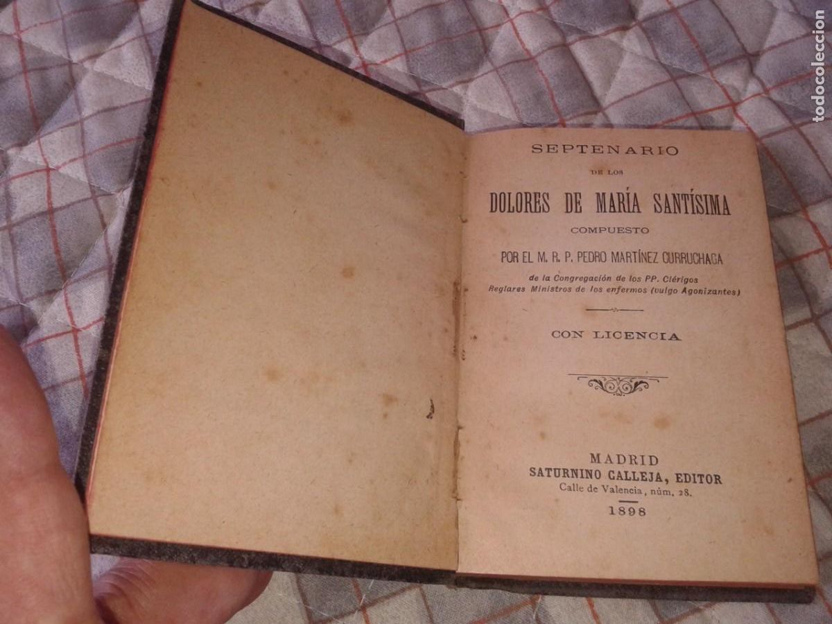 Libros antiguos: DEVOCIONES ESCOGIDAS, VARIAS FECHAS, LR - Foto 4