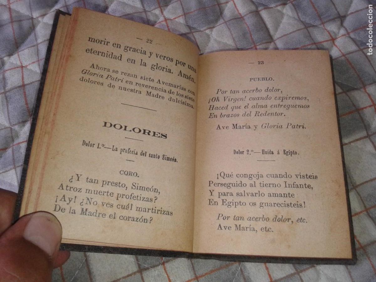 Libros antiguos: DEVOCIONES ESCOGIDAS, VARIAS FECHAS, LR - Foto 7
