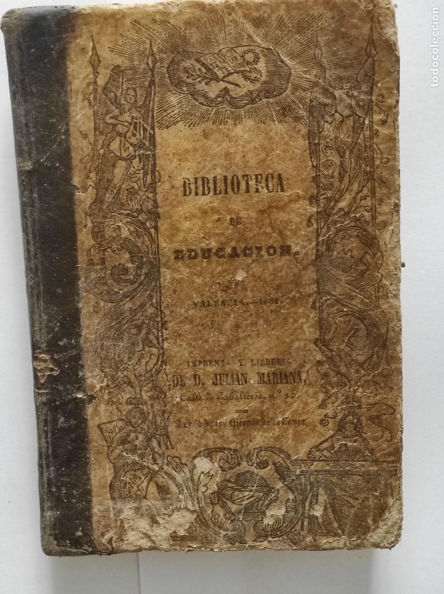 Libros antiguos: CATECISMO HIST&Oacute;RICO O COMPENDIO DE LA HISTORIA SAGRADA - ABAD FLEURI - VALENCIA A&Ntilde;O 1849