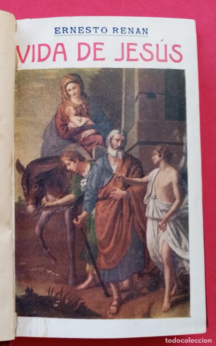 Libros antiguos: VIDA DE JES&Uacute;S. ERNESTO RENAN. EDITORIAL MAUCCI. SEXTA EDICI&Oacute;N. BARCELONA