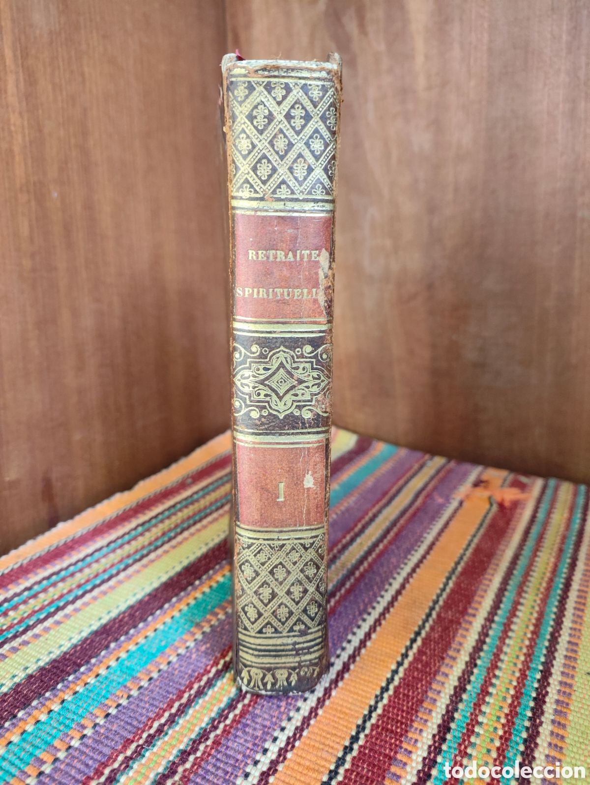 Libros antiguos: Retraite spirituelle pour un jour de chaque mois (Tome Premier / Tomo Primero).