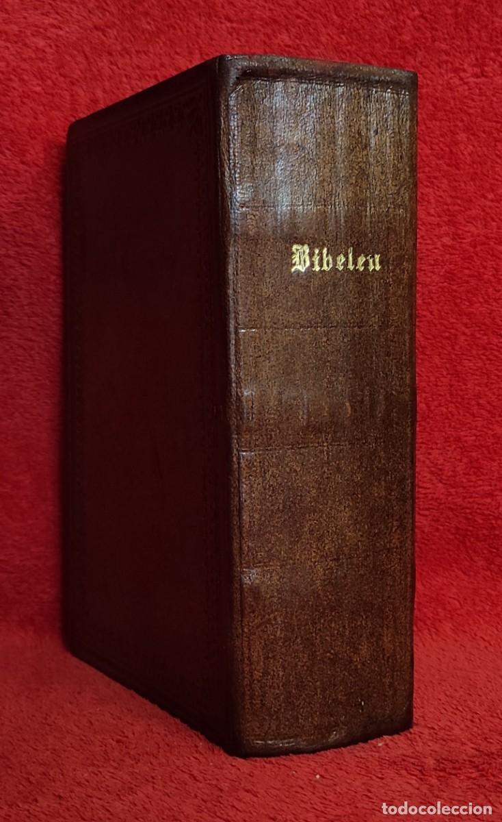 Libri antichi: A&Ntilde;O 1878 - B&Iacute;BLIA G&Oacute;TICA DEL EXORCISTA - CON SORPRESAS EN SU INTERIOR - PRECIOSA