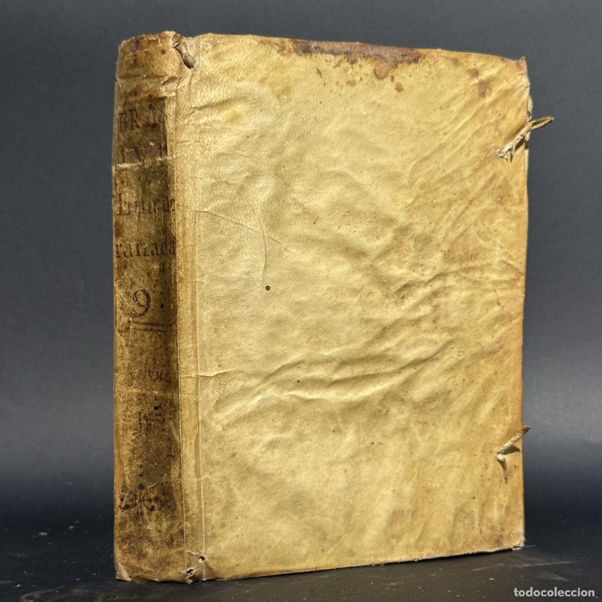 Livros antigos: A&Ntilde;O 1757 - EL SIMBOLO DE LA FE - OBRAS DE FRAY LUIS DE GRANADA - PERGAMINO -