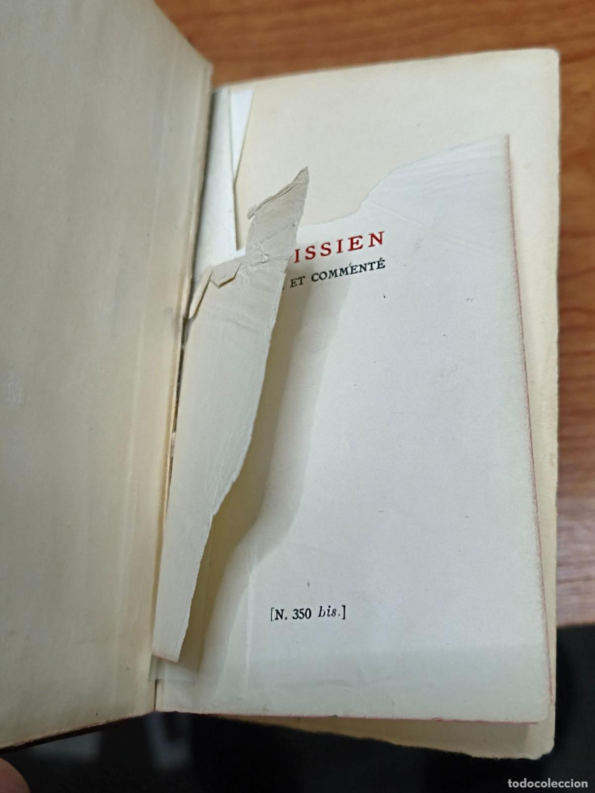 Libros antiguos: Paroissien Expliqu&eacute; et Comment&eacute; - A. Fleury - Maison Mame - Foto 4
