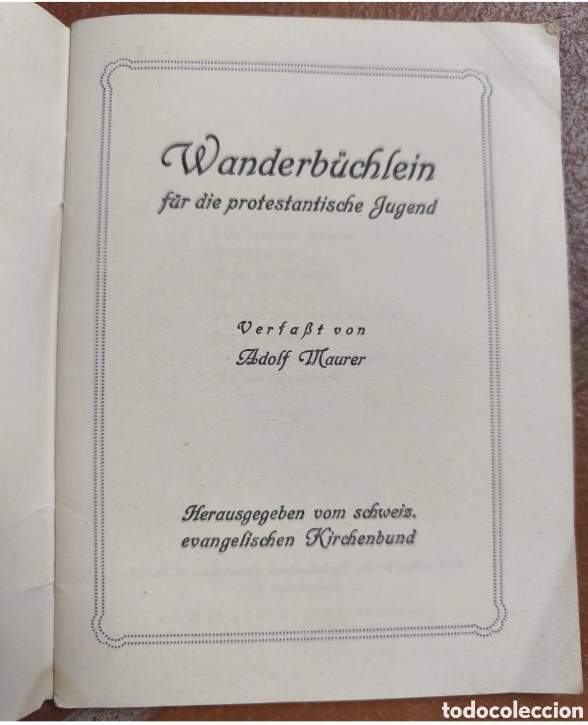 Libros antiguos: LIBRO RELIGIOSO ANTIGUO SUIZA - Foto 2