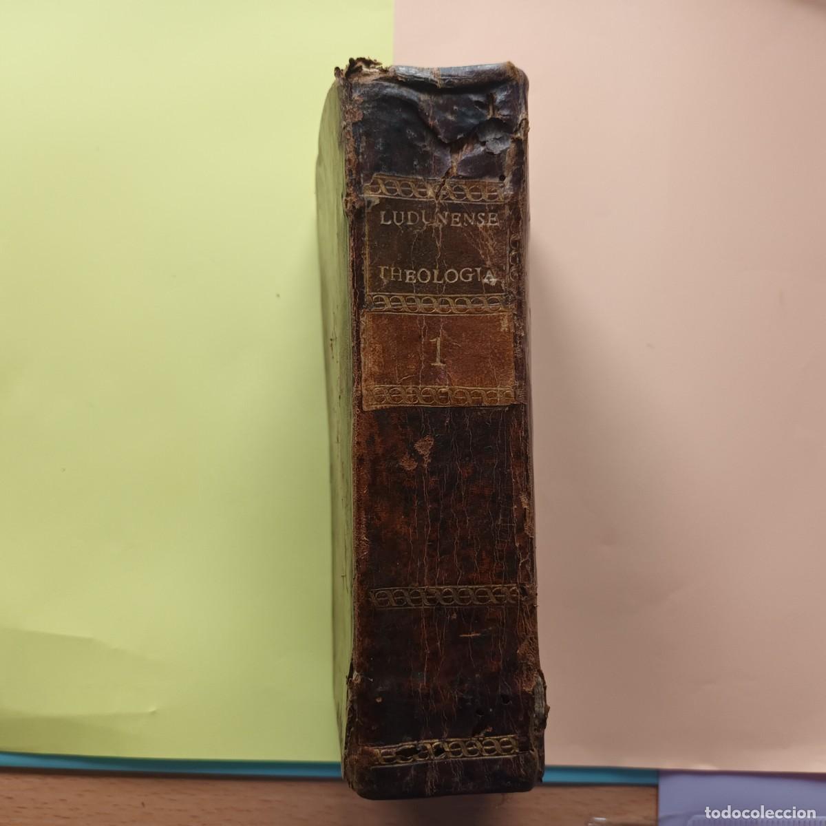 Antiquarische B&uuml;cher: Libro antiguo Institutiones Theologica. A&ntilde;o 1784 Lote LI - 138
