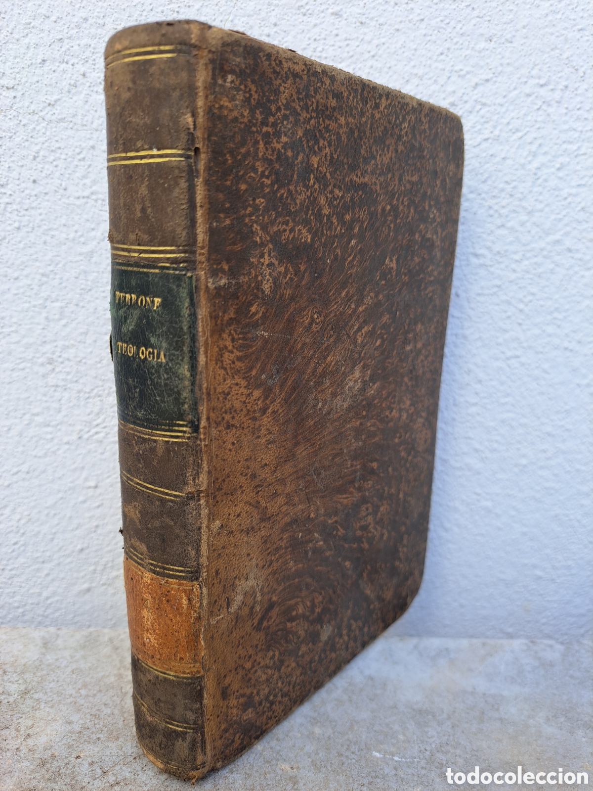 Libros antiguos: PRAELECTIONES THEOLOGICAE - JOANNES PERRONE - 1847, TOMO IV