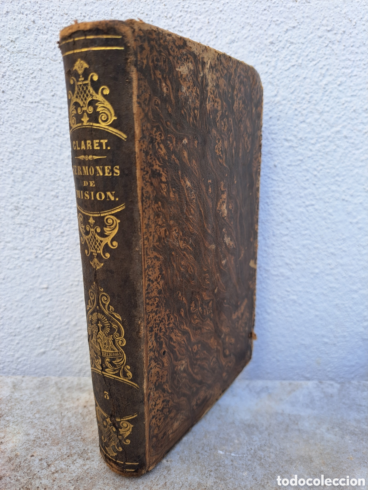 Libros antiguos: SERMONES DE MISION - A. M. CLARET - 1858, TOMO III