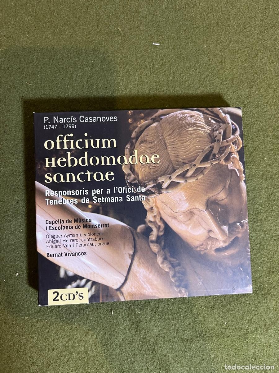 Old books: Doble CD Officium Hebdomadae Sanctae &ndash; P. Narc&iacute;s Casanoves &ndash; Escolania de Montserrat &ndash; Bernat Vivanc