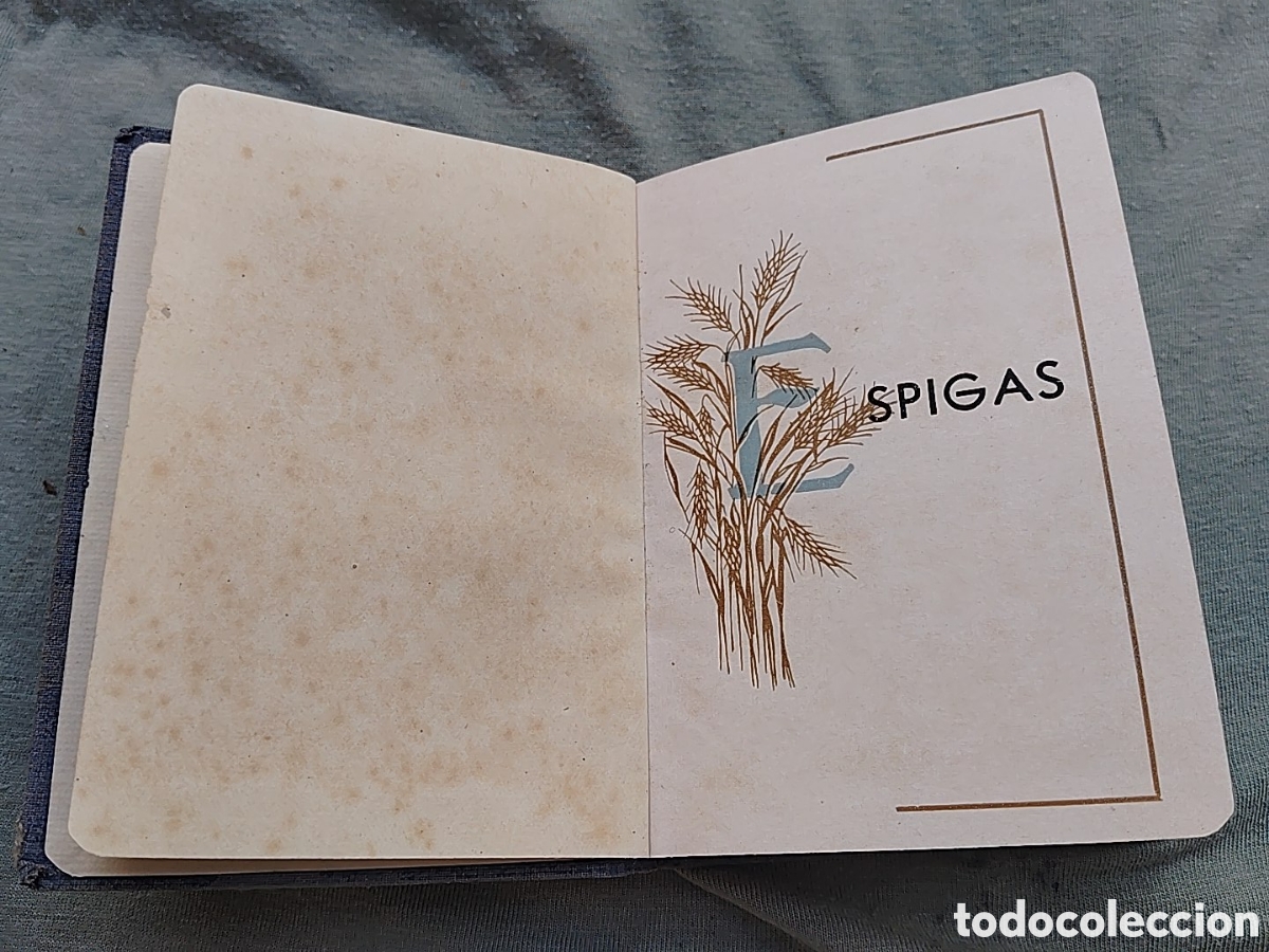 Old books: Espigas. A&ntilde;o 1931. Impreso en Avila