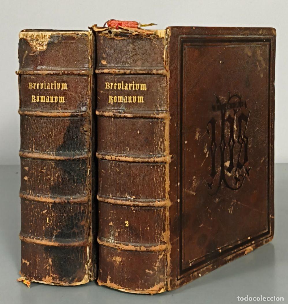 Libros antiguos: Breviarium Romanum - Descl&eacute;e, Lefebvre et Soc. 2 TOMOS. 1897