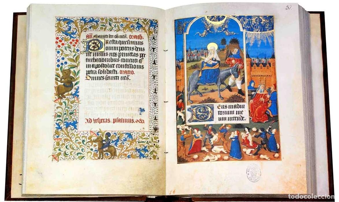 Libros antiguos: LIBRO DE HORAS DE LOS RETABLOS FACS&Iacute;MIL - Foto 2