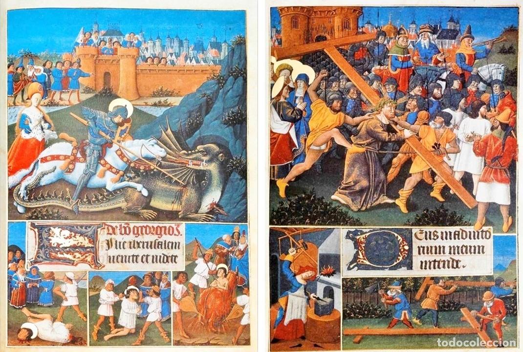 Libros antiguos: LIBRO DE HORAS DE LOS RETABLOS FACS&Iacute;MIL - Foto 19