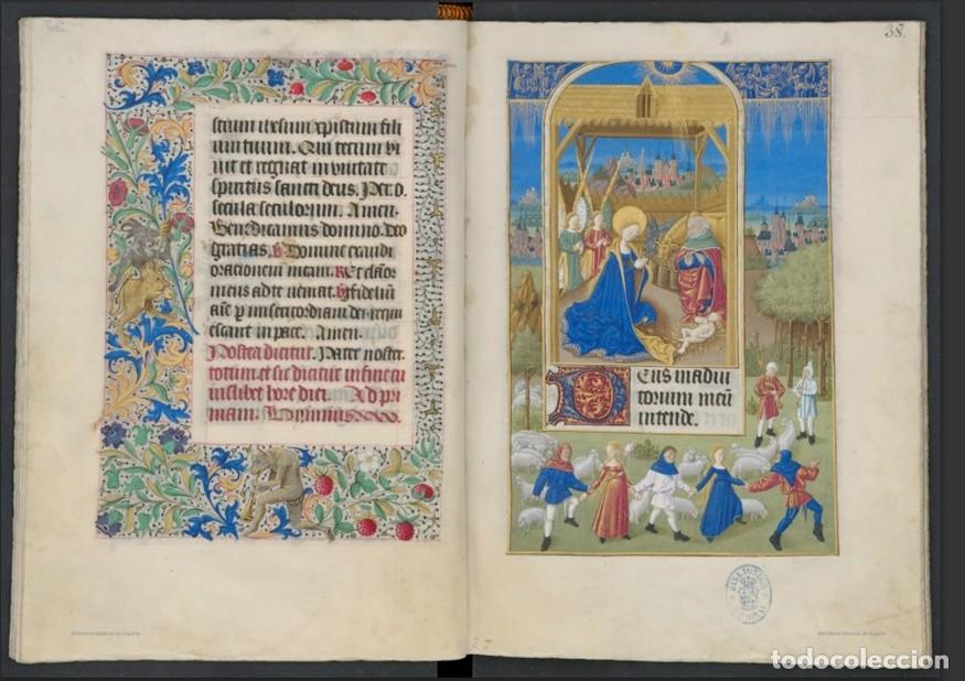 Libros antiguos: LIBRO DE HORAS DE LOS RETABLOS FACS&Iacute;MIL - Foto 22