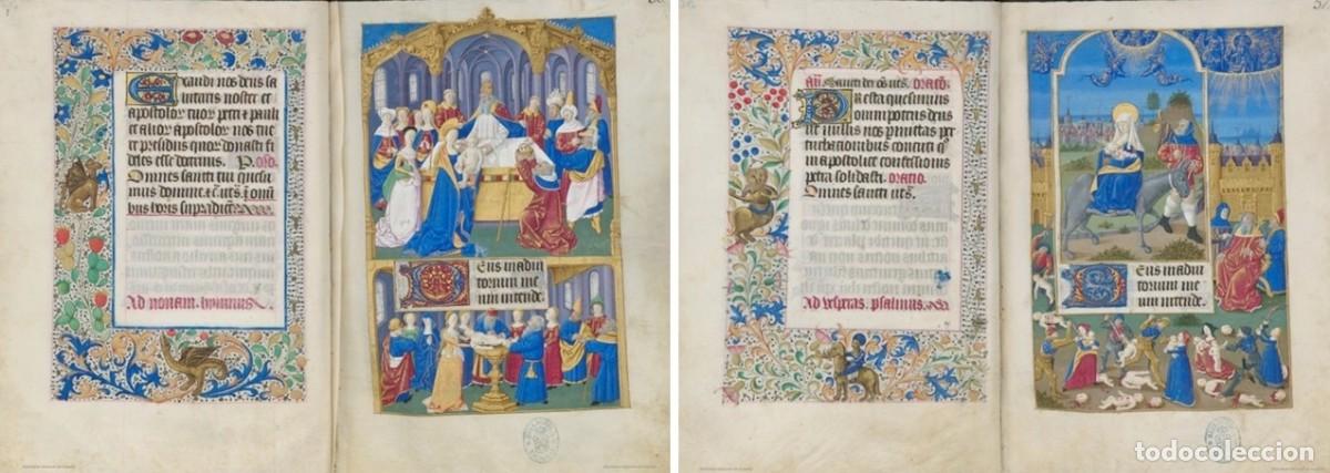 Libros antiguos: LIBRO DE HORAS DE LOS RETABLOS FACS&Iacute;MIL - Foto 25