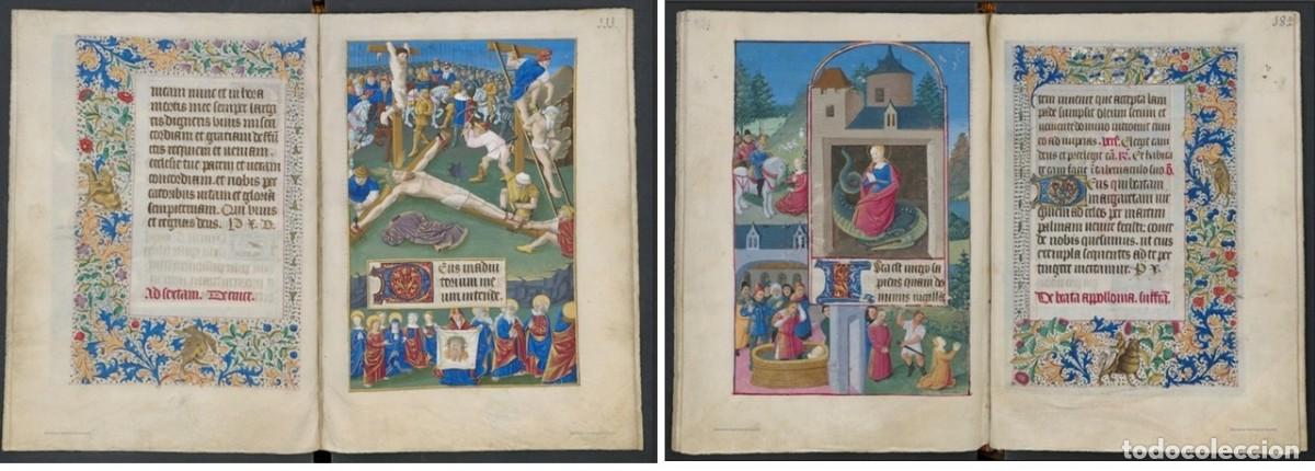 Libros antiguos: LIBRO DE HORAS DE LOS RETABLOS FACS&Iacute;MIL - Foto 27