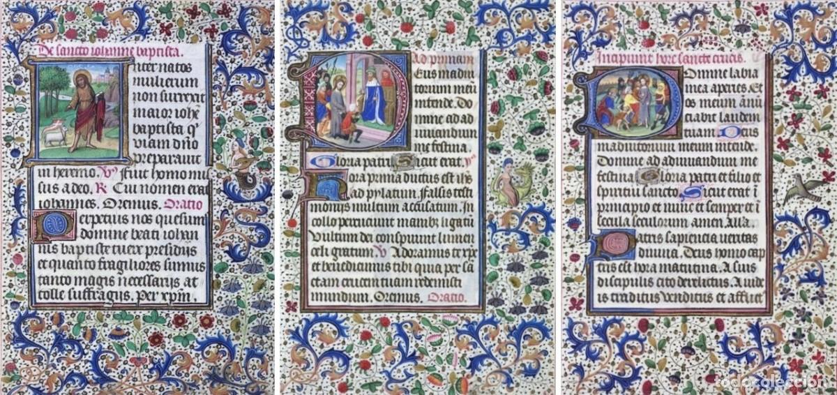 Libros antiguos: LIBRO DE HORAS DE LEONOR DE LA VEGA- FACS&Iacute;MIL - Foto 22