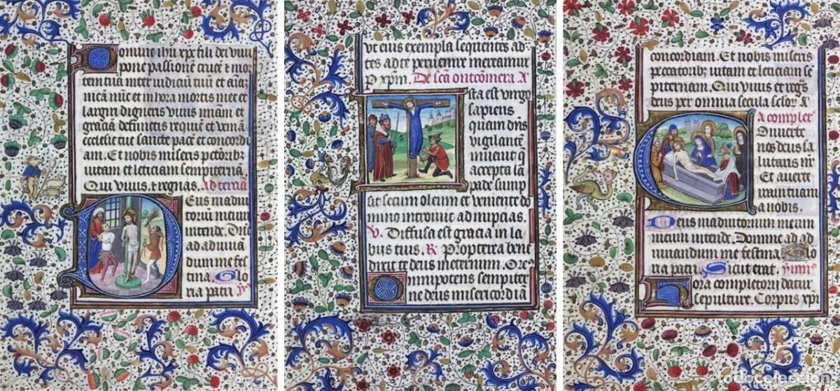 Libros antiguos: LIBRO DE HORAS DE LEONOR DE LA VEGA- FACS&Iacute;MIL - Foto 23