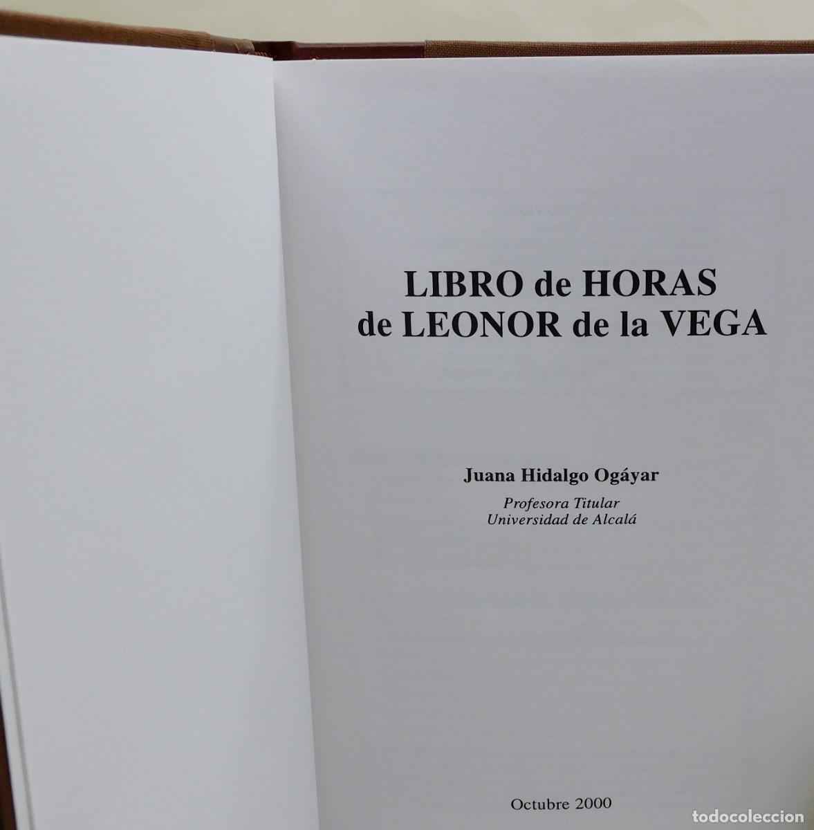 Libros antiguos: LIBRO DE HORAS DE LEONOR DE LA VEGA- FACS&Iacute;MIL - Foto 26