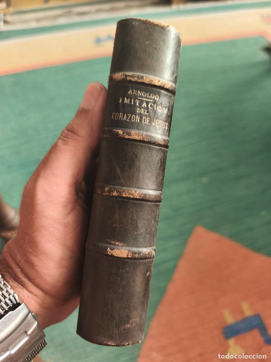 Libri antichi: DE LA IMITACION DEL SAGRADO CORAZON de jesus. 1888.