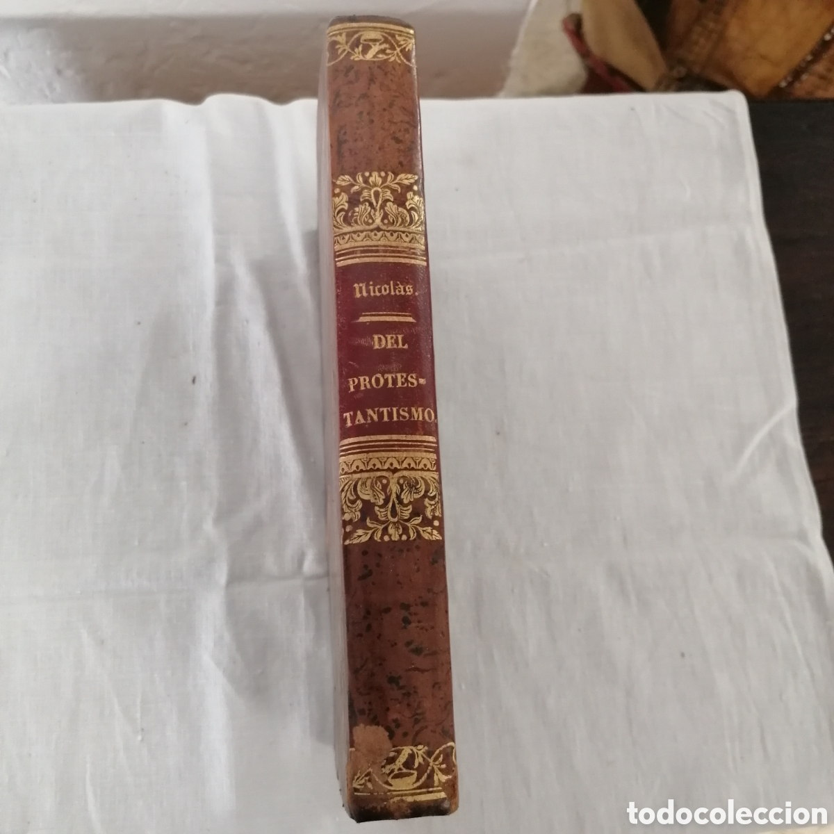 Libros antiguos: Libro Del Protestantismo de Augusto Nicol&aacute;s - Foto 2