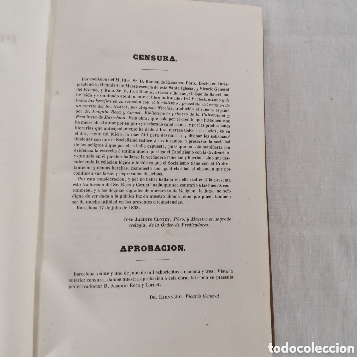 Libros antiguos: Libro Del Protestantismo de Augusto Nicol&aacute;s - Foto 9