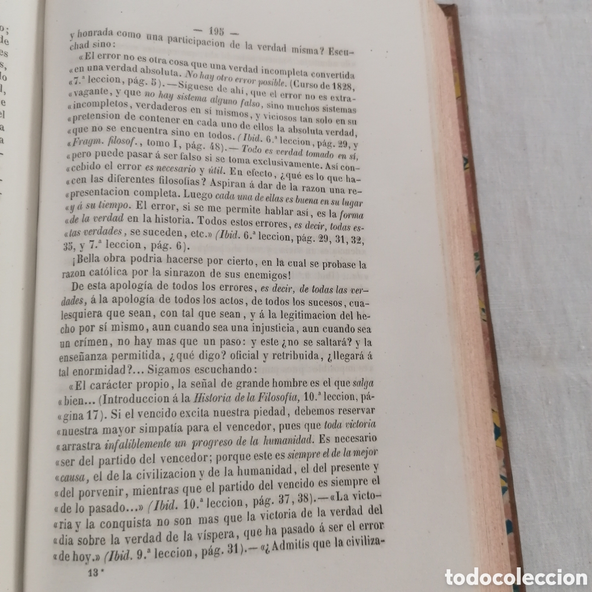 Libros antiguos: Libro Del Protestantismo de Augusto Nicol&aacute;s - Foto 10