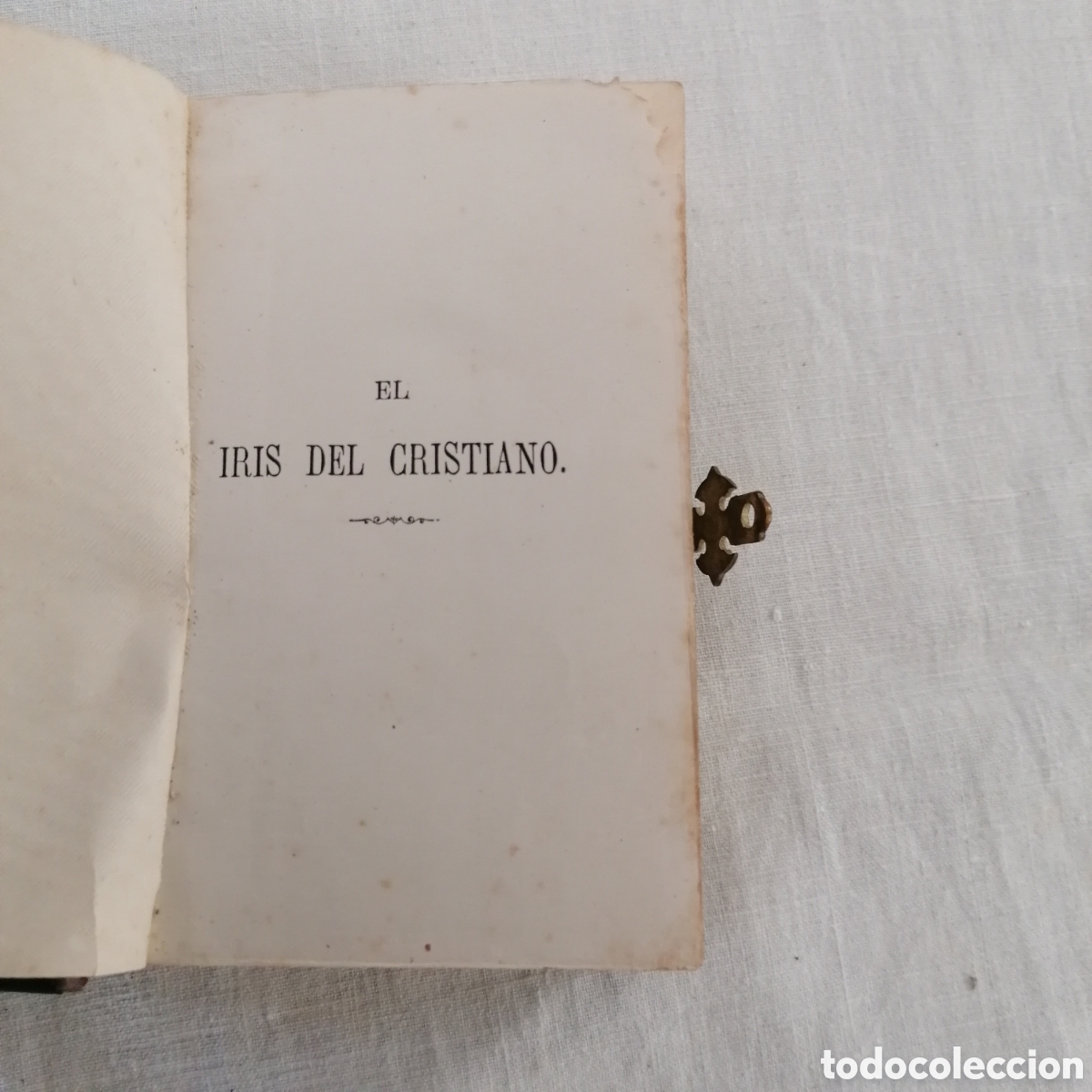 Libros antiguos: Libro El Iris del Cristiano - Foto 6