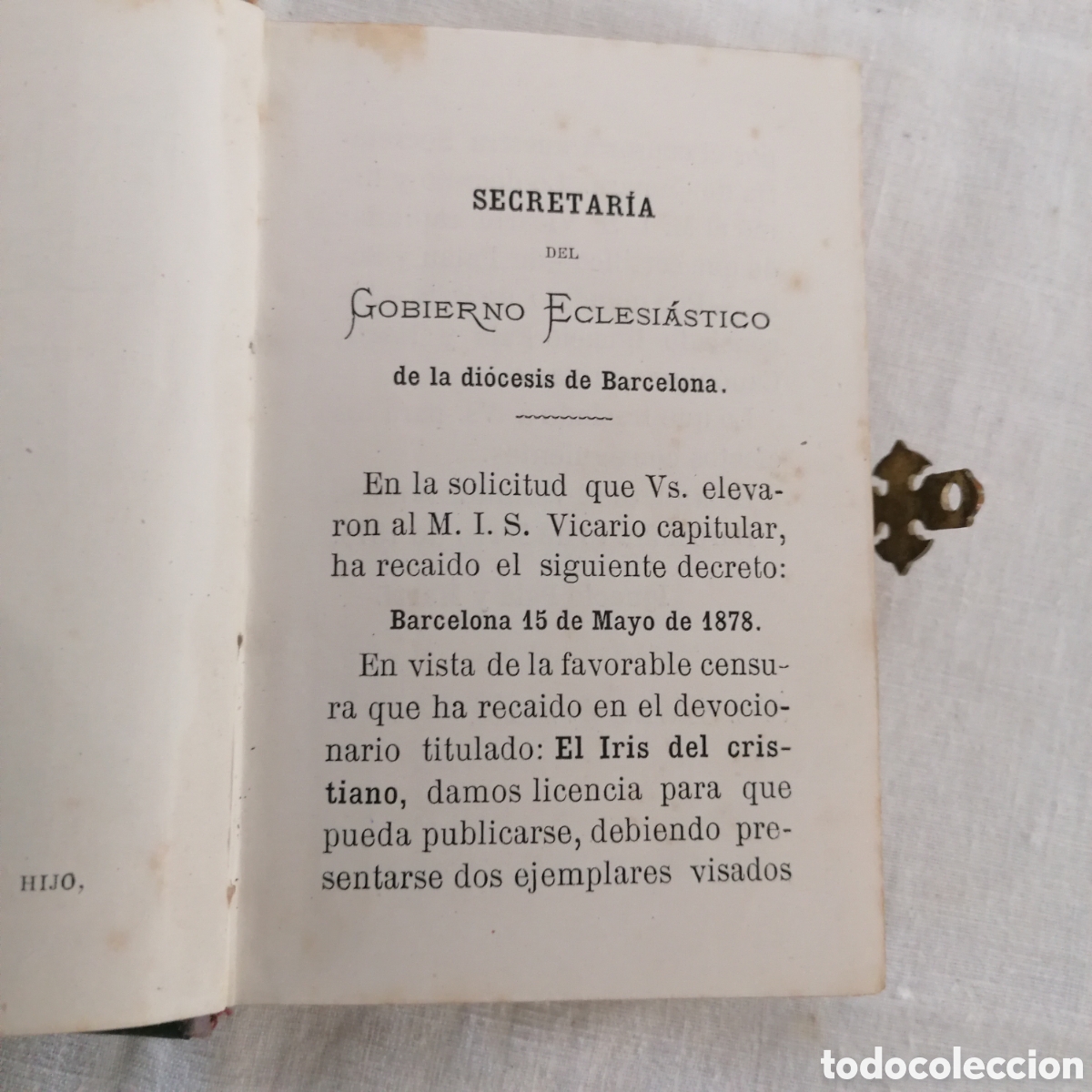 Libros antiguos: Libro El Iris del Cristiano - Foto 10