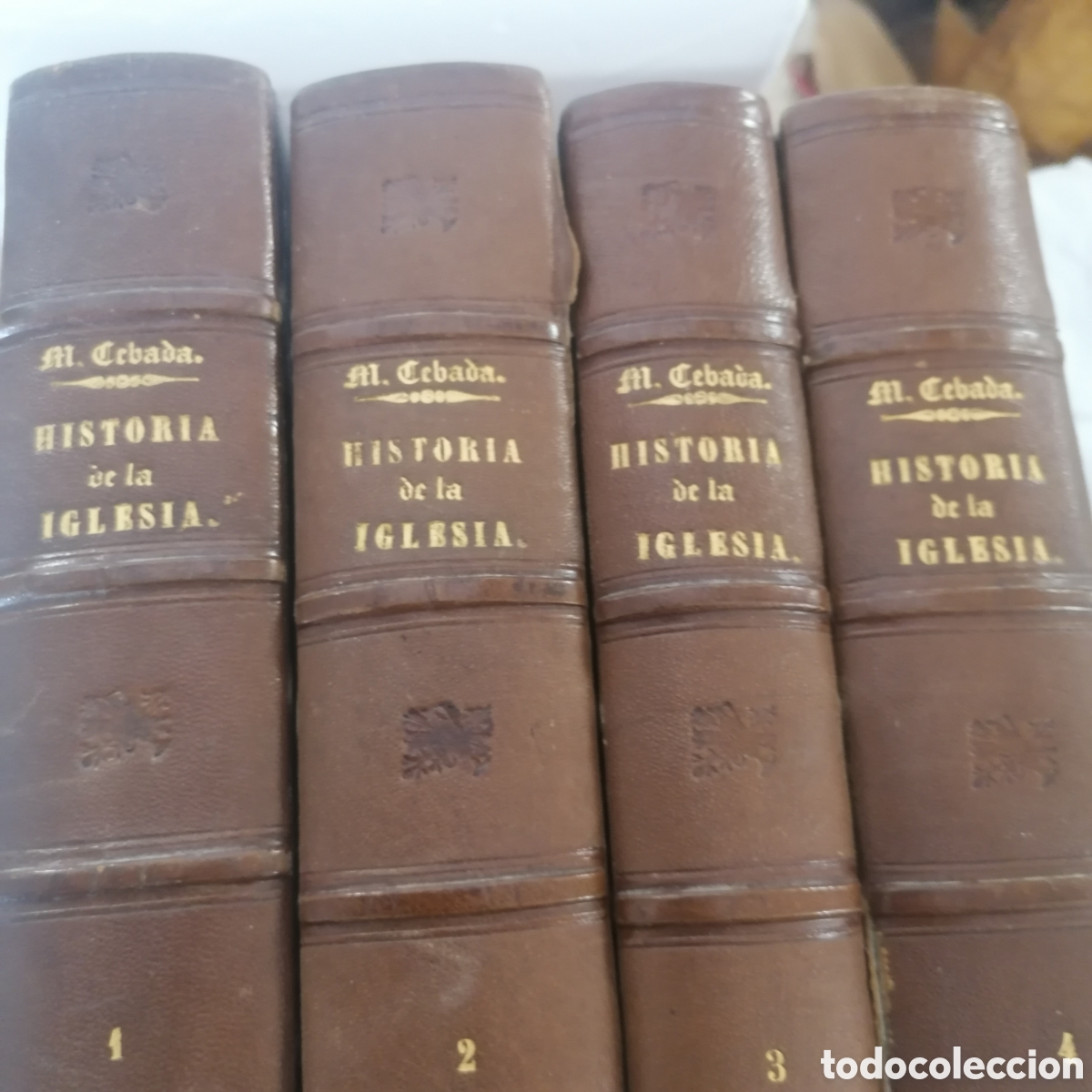 Libros antiguos: Obra completa Historia de la Iglesia de Emilio Moreno Cebada